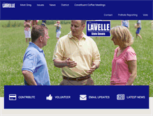 Tablet Screenshot of greglavelle.com